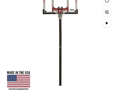 In Ground Basketball Hoop