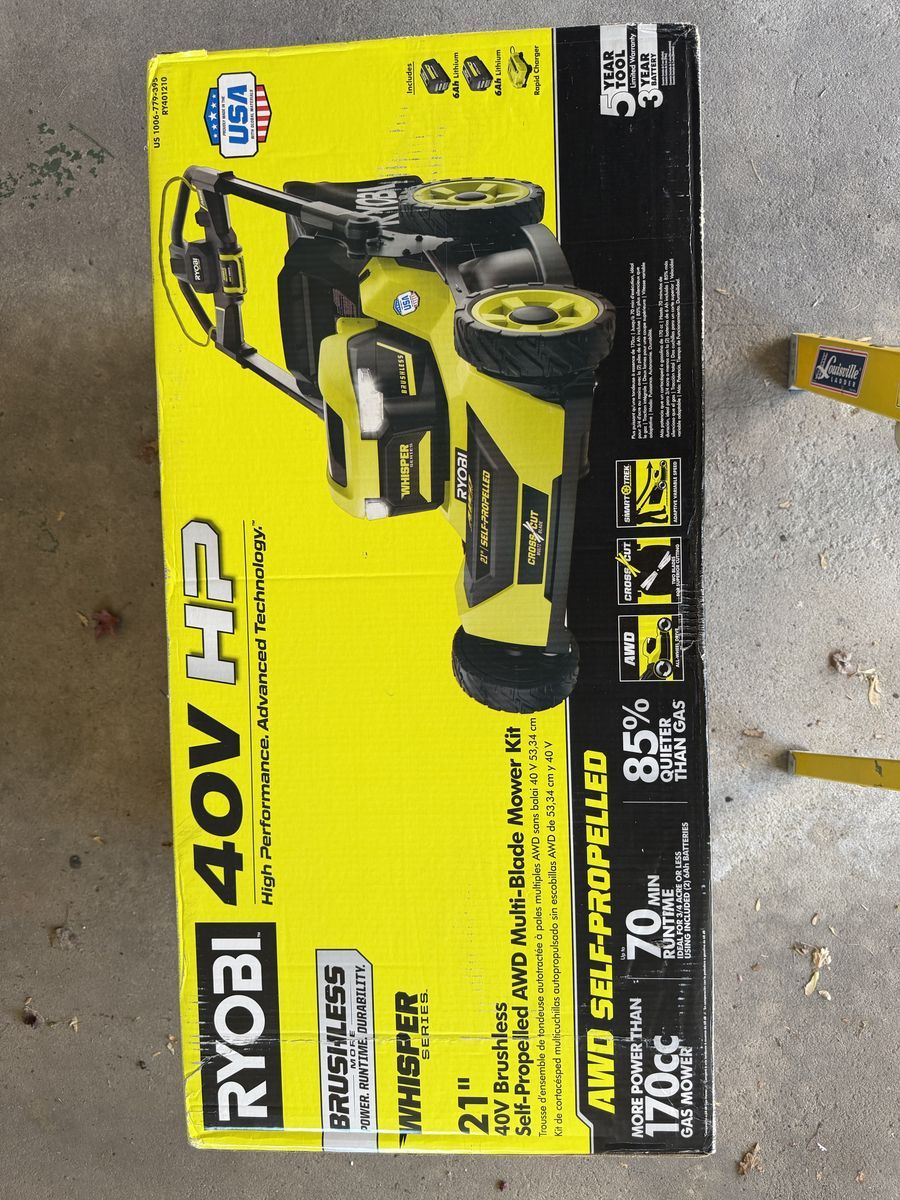 RYOBI LAWN MOWER