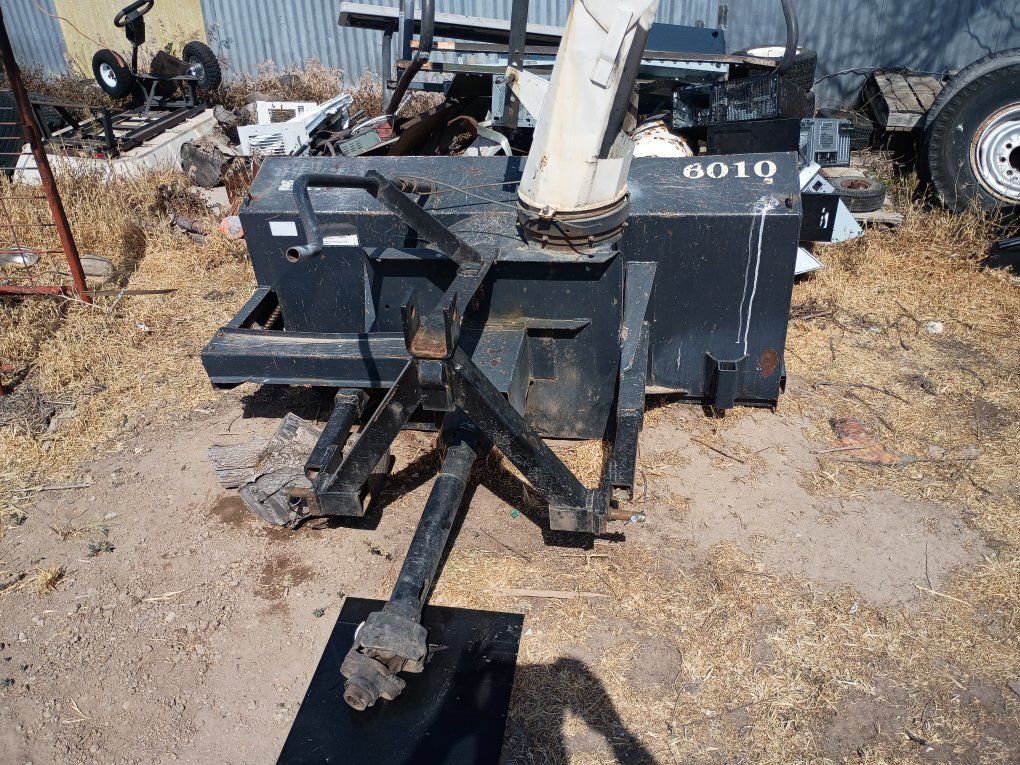 Heavy Duty Tractor Mount Snow Blower - Black, PTO Driven