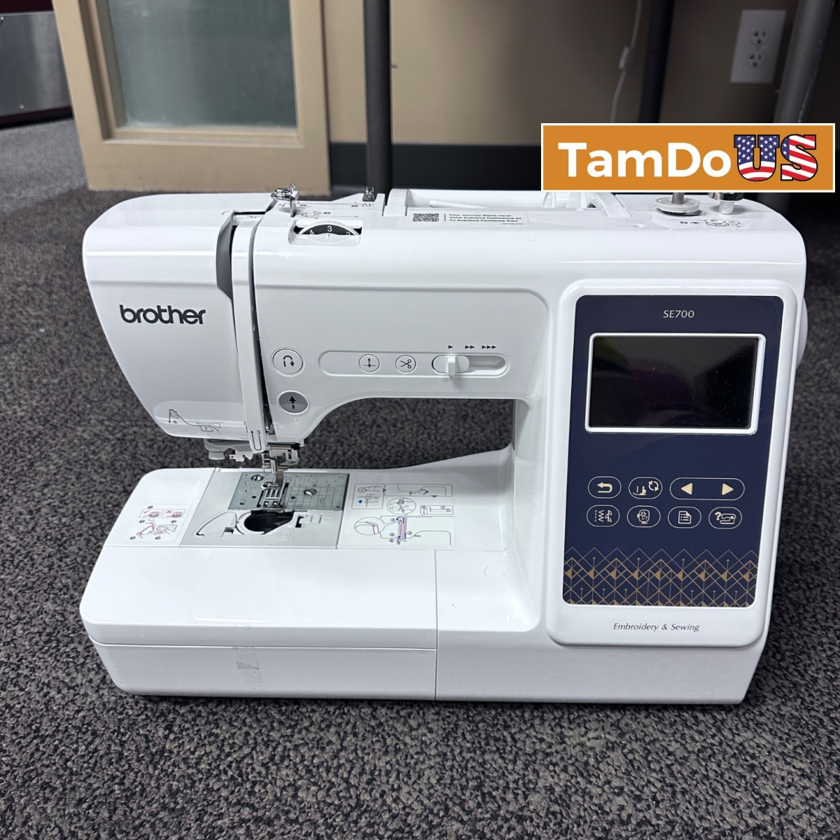 Brother SE700 Computerized Sewing and Embroidery Machine Wireless LAN