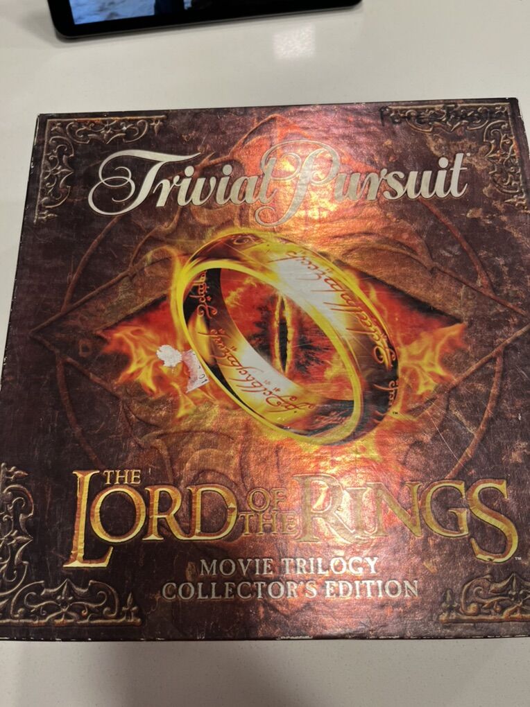 Lord Of The Rings Trivial Pursuit