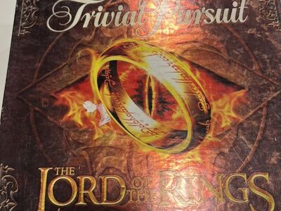 Lord Of The Rings Trivial Pursuit