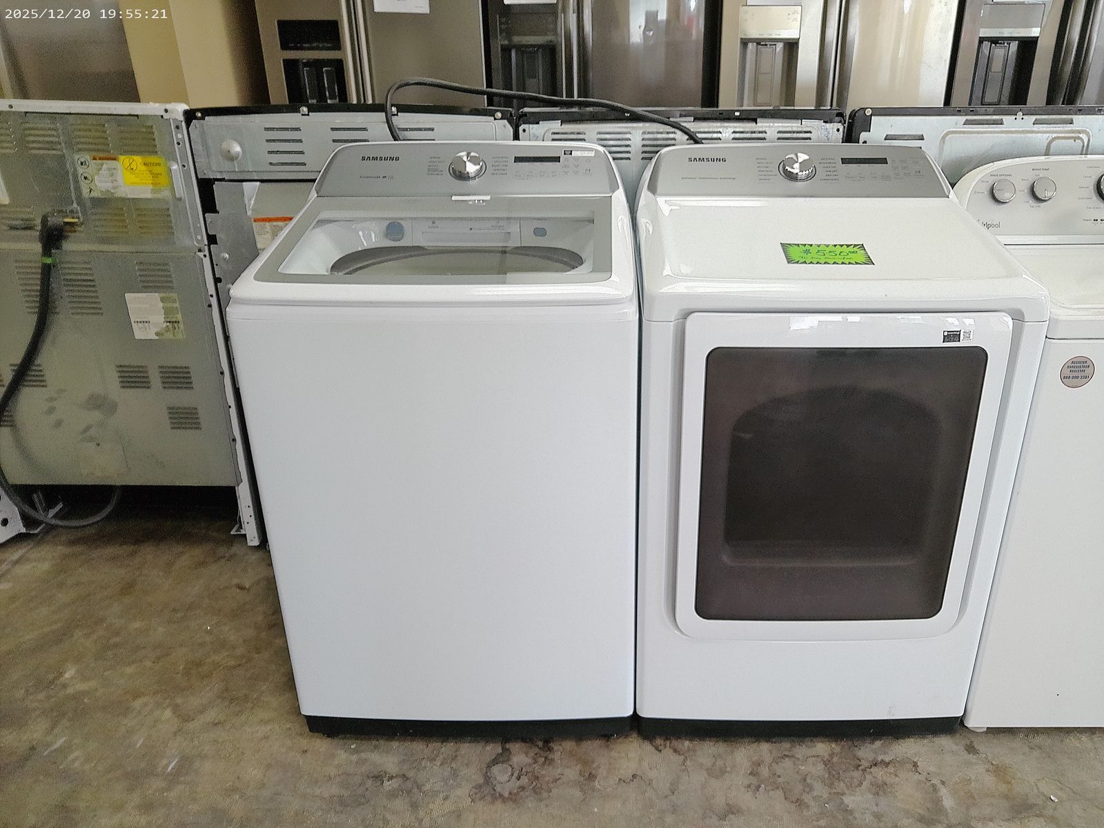 Top Load Washer/Dryer~90 Day Guarantee~Without Agitator