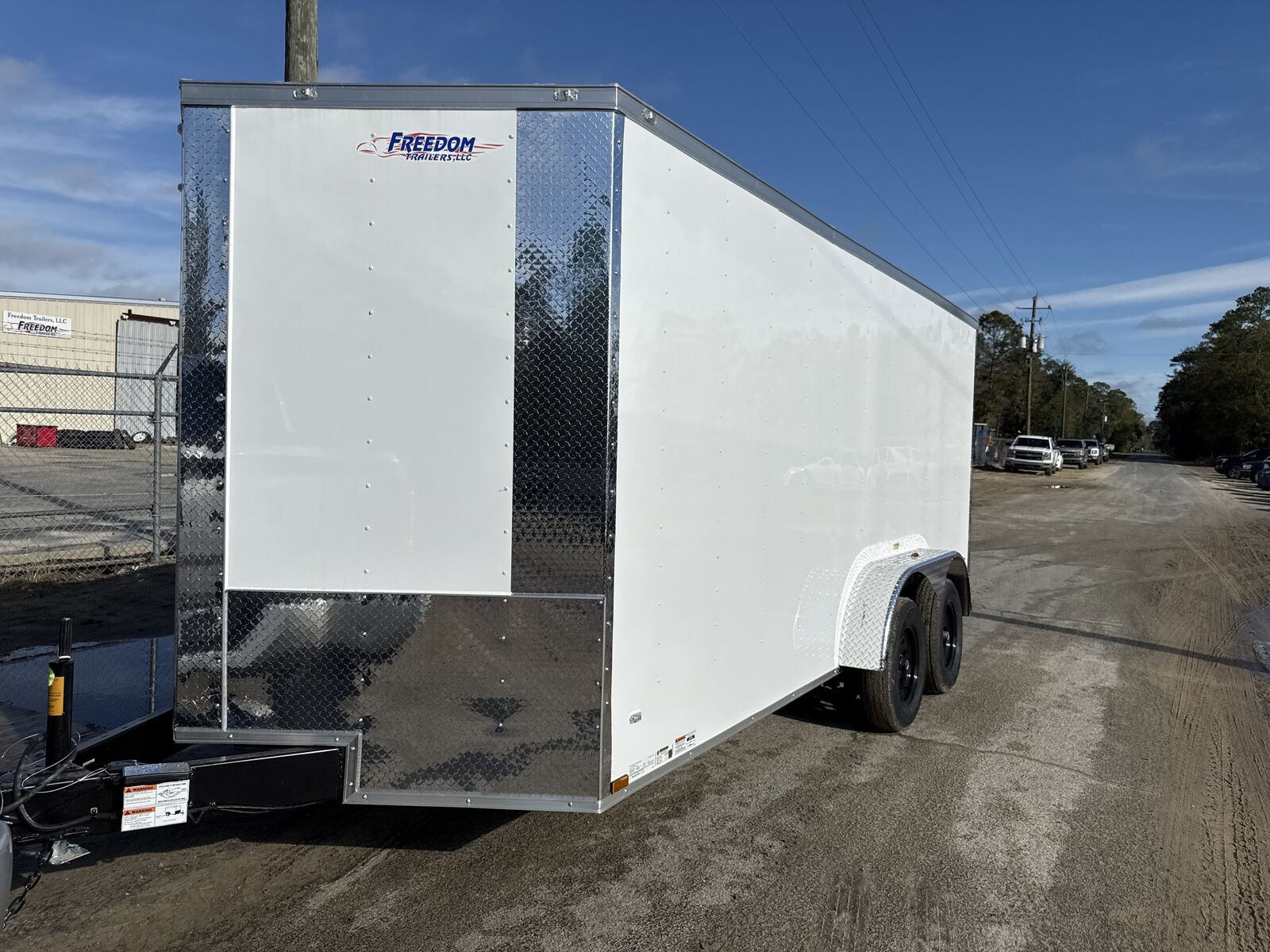 7x 16 TALL enclosed trailer 2026
