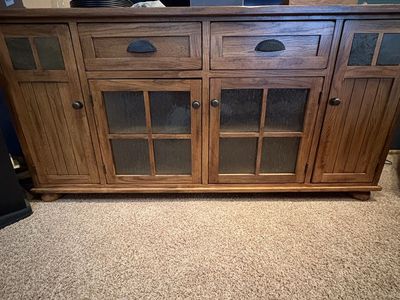 TV Console Sideboard Hutch