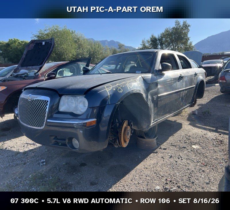 Just In! 2007 Chrysler 300C Parts - UTPAP Orem