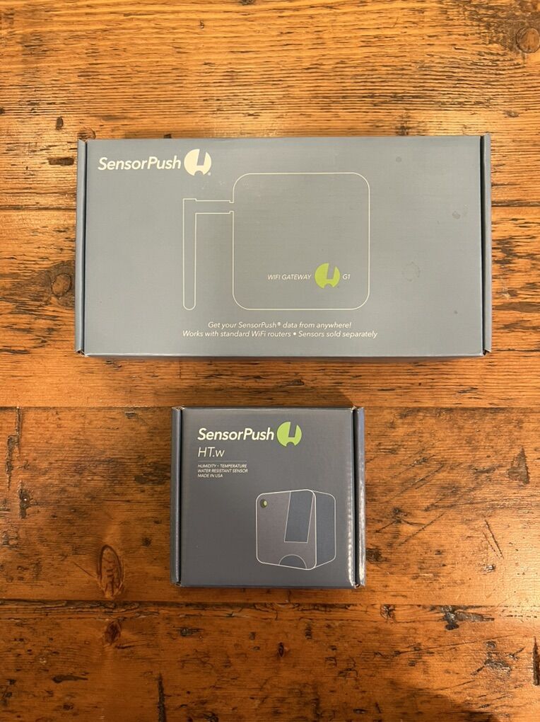 Sensor Push G1 Wifi Gateway and HT.w Sensor