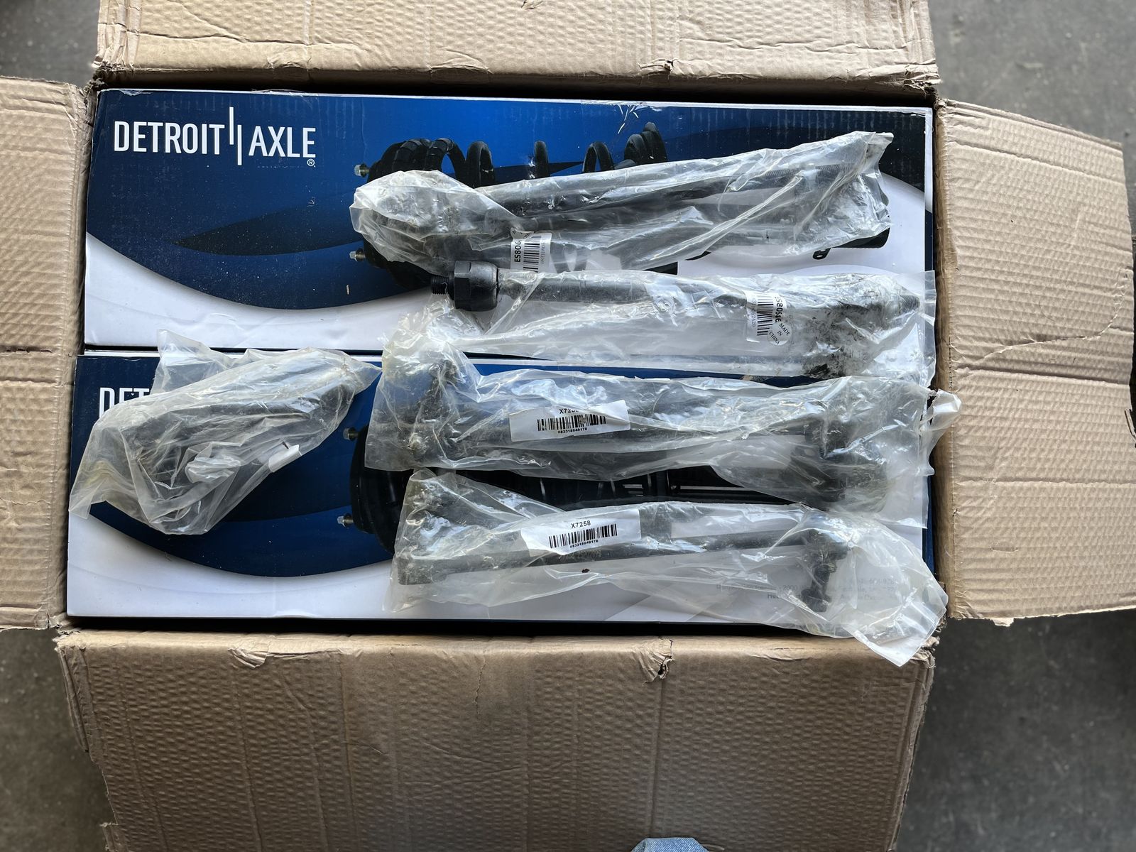 12pc Front Struts Tie Rods Sway Bar Links Ball Joints Suspension Kit, Chrysler T&C