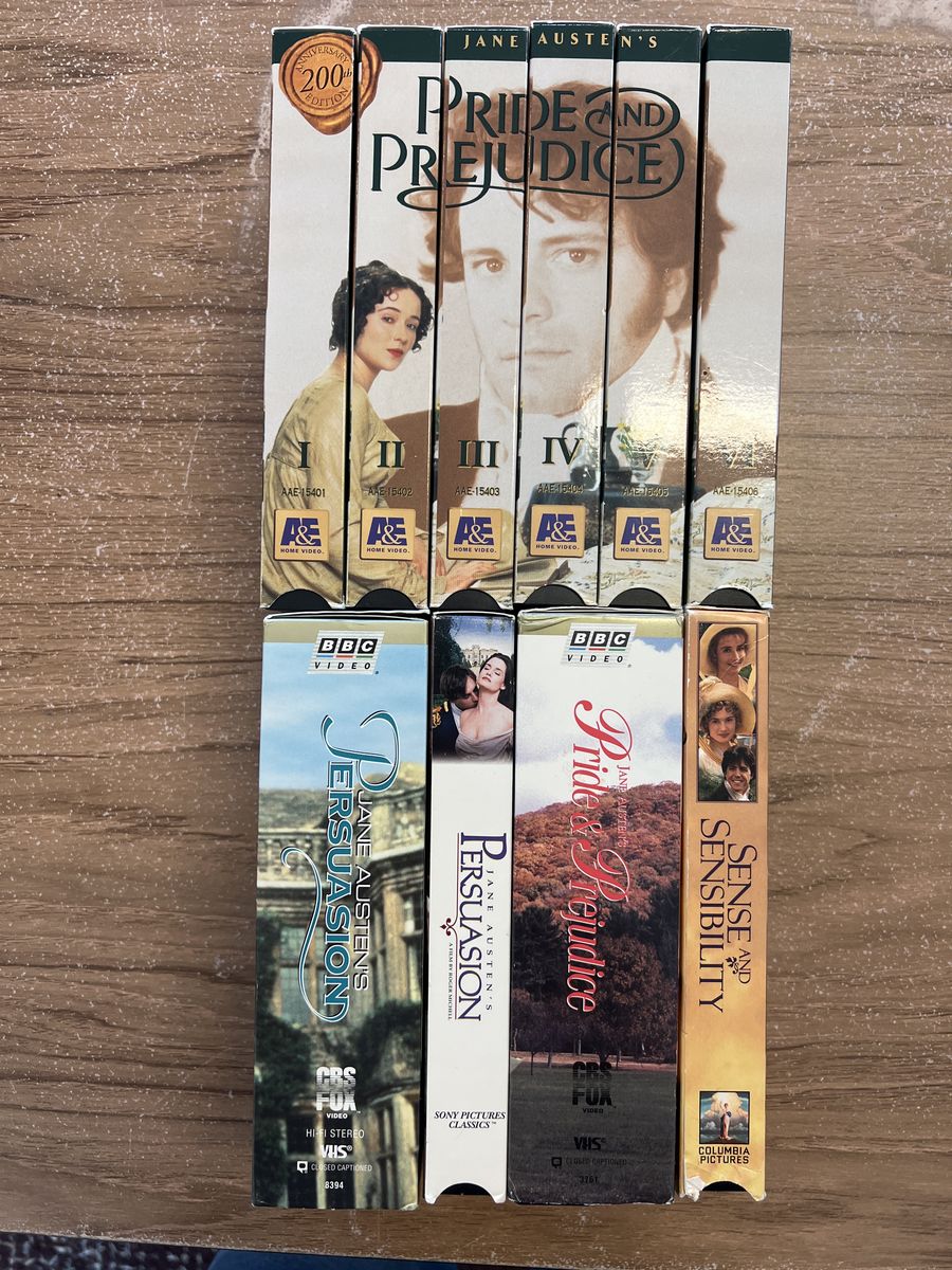 MOVIE LOT - JANE AUSTEN