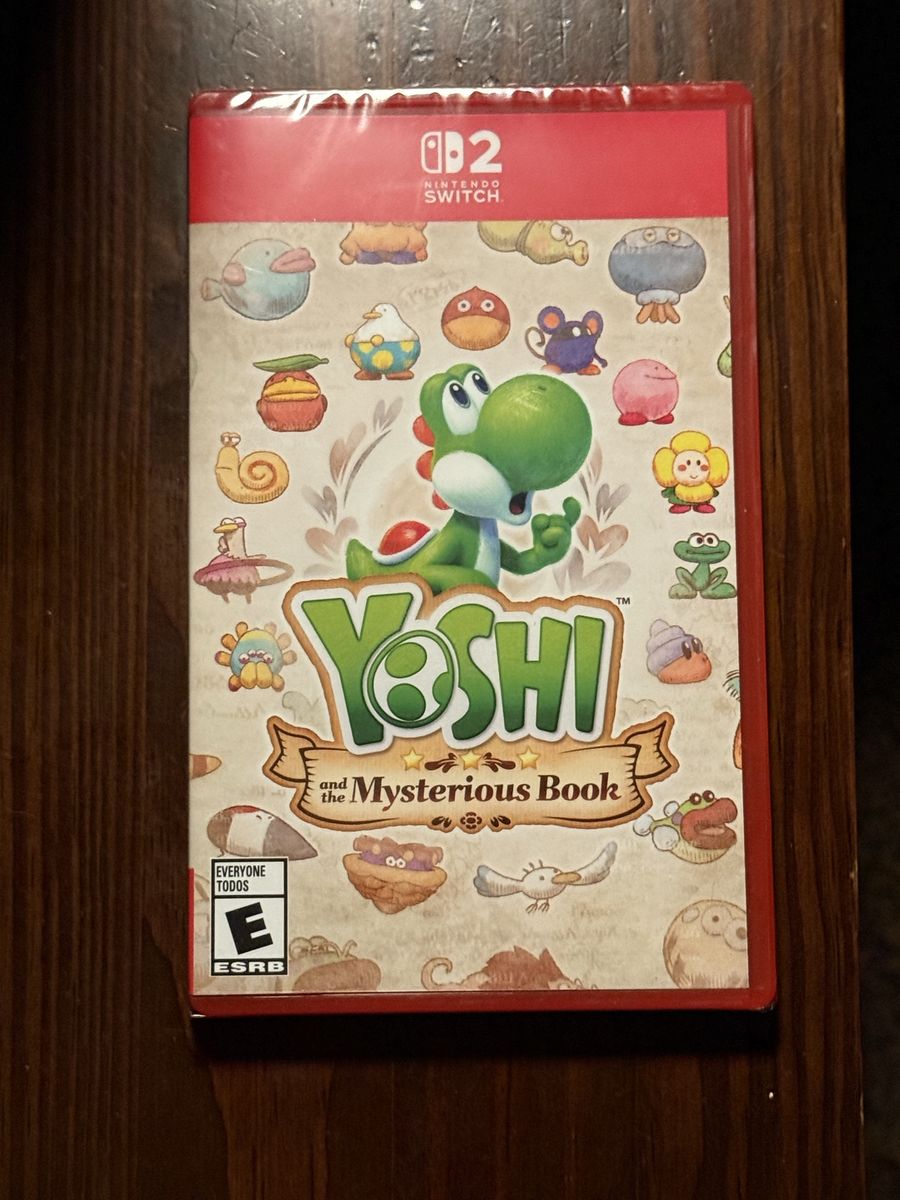 Nintendo Switch 2 Yoshi and the Mysterious Book Game - New/Sealed ESRB Everyone