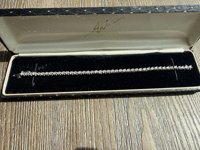 Natural Diamond Tennis Bracelet