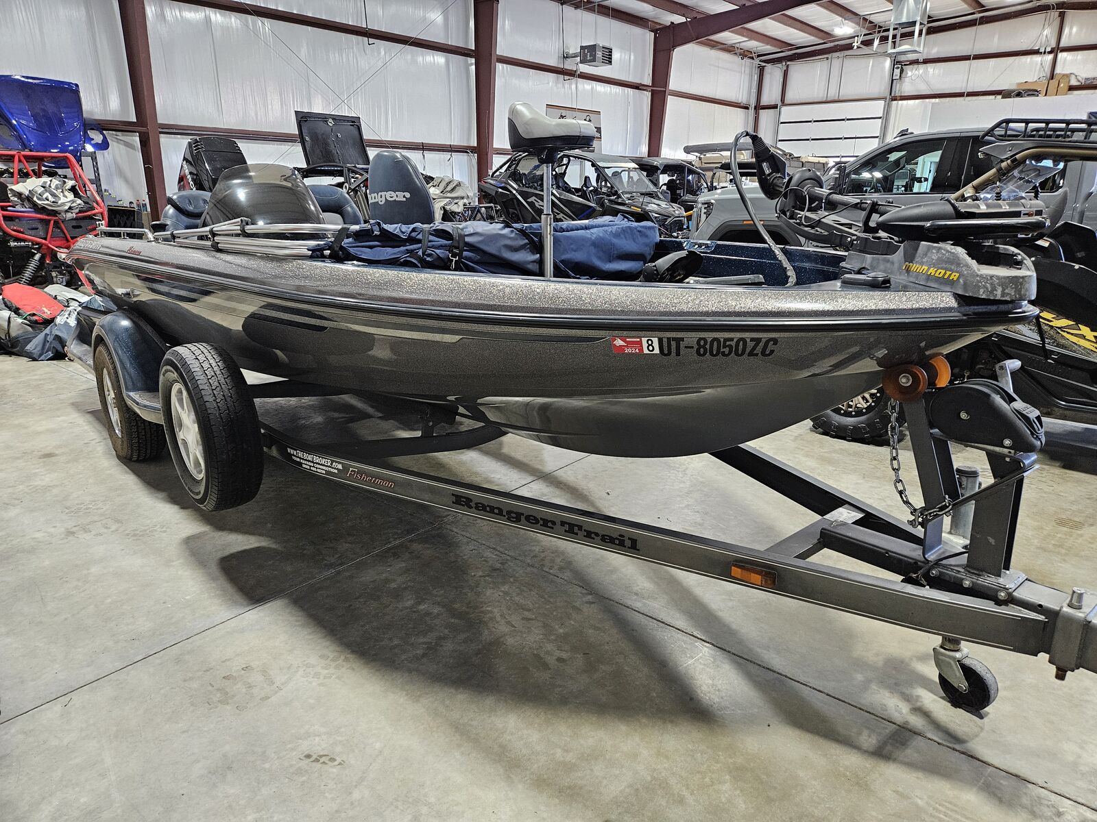 2003 Ranger 618VS Fisherman with Minn Kota Trolling Motor!