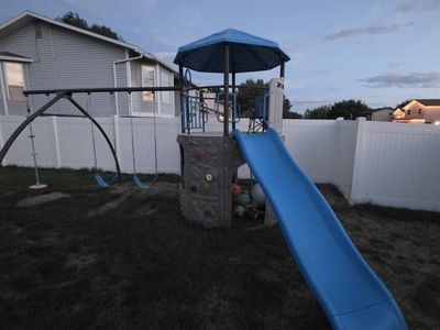 Lifetime Adventure Tower Playground Set with Slide and Swings
