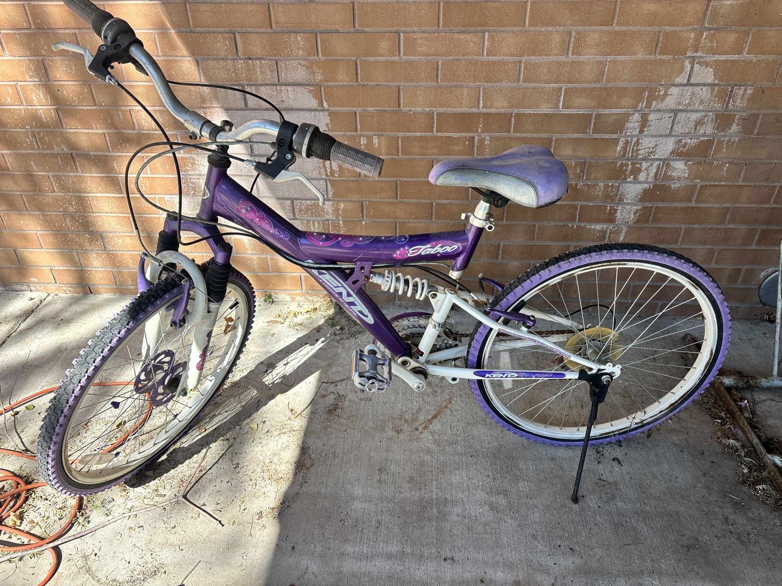 Kent Taboo Mountain Bike - Purple, Full Suspension, Women's