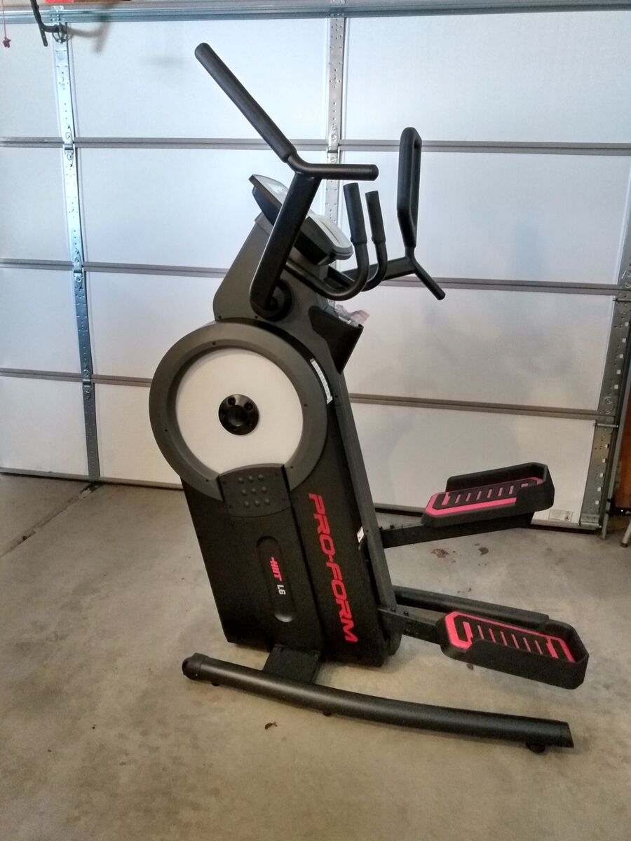 Cross trainer elliptical/ stair stepper exercise machine
