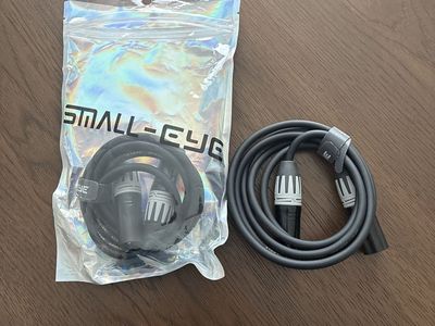 Small-Eye 5ft Male-to-Male XLR Cables - Professional Audio Interconnect Cable, New
