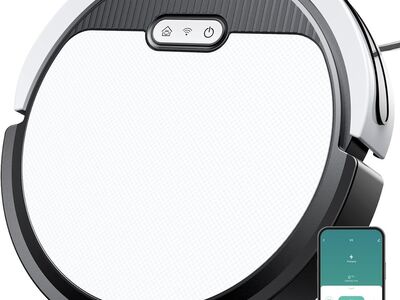 NEW Dyrabitick V3 Robot Vacuum and Mop, 3 in 1 Combo Cleaner for Home with Pet Hair and Hard Floor, 5000Pa Suction