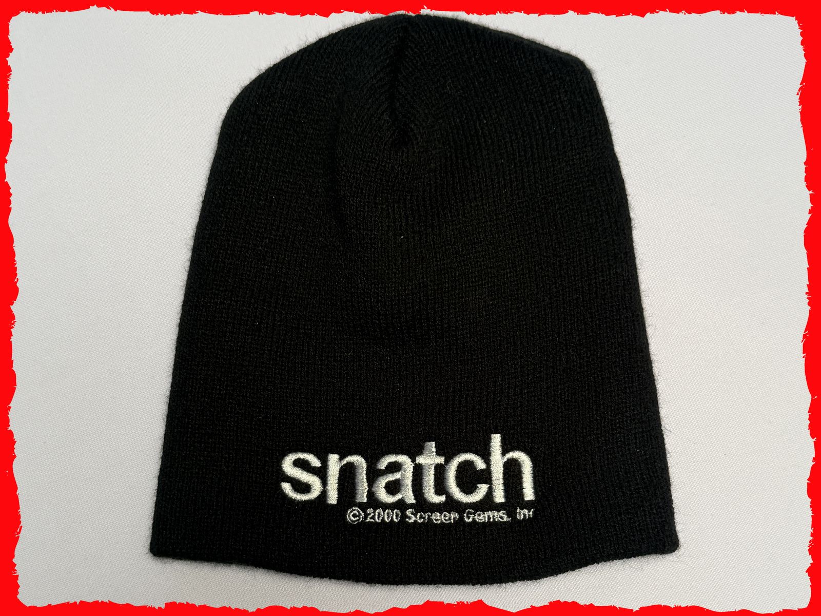 SNATCH (The Sundance Movie from 2000) Beanie - BLACK  **New Never Used**
