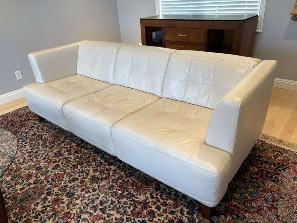 Leather Sofa, Chair, Chaise