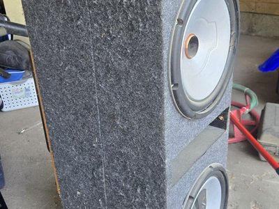 Subwoofer with amp