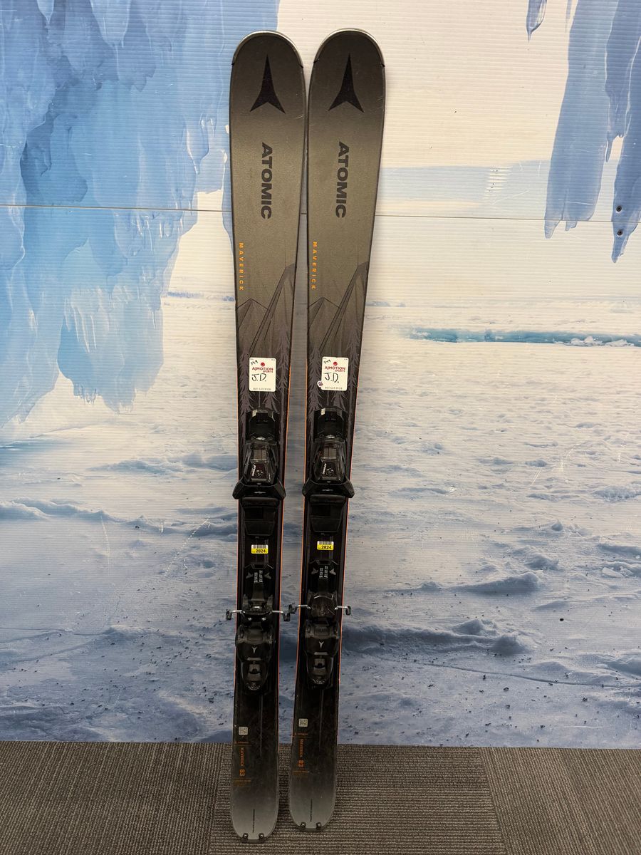 Used 2025 Atomic Maverick 83R 149cm Skis w/Atomic M10 Bindings
