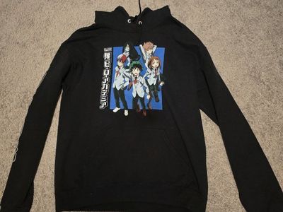 My Hero Academia Hoodies (Mens Medium)