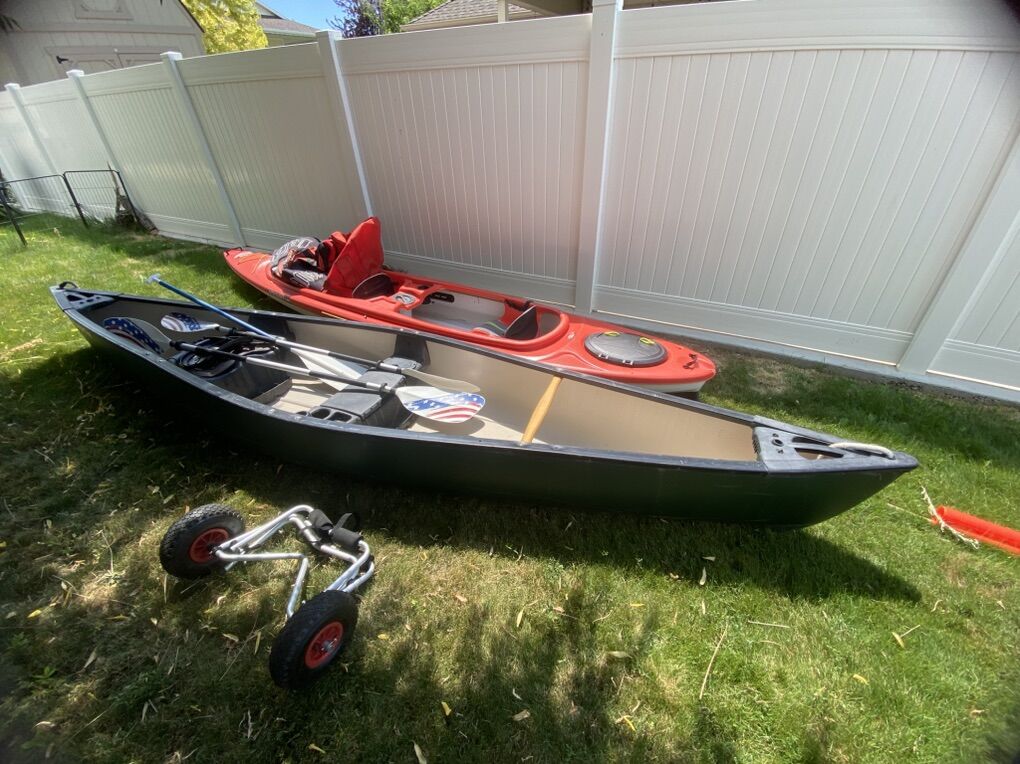 Double Kayak With Another Kayak