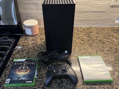 Xbox x and Games like new
