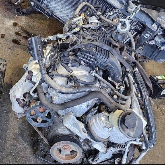 Used Ford Engine with Transmission - Good Condition
