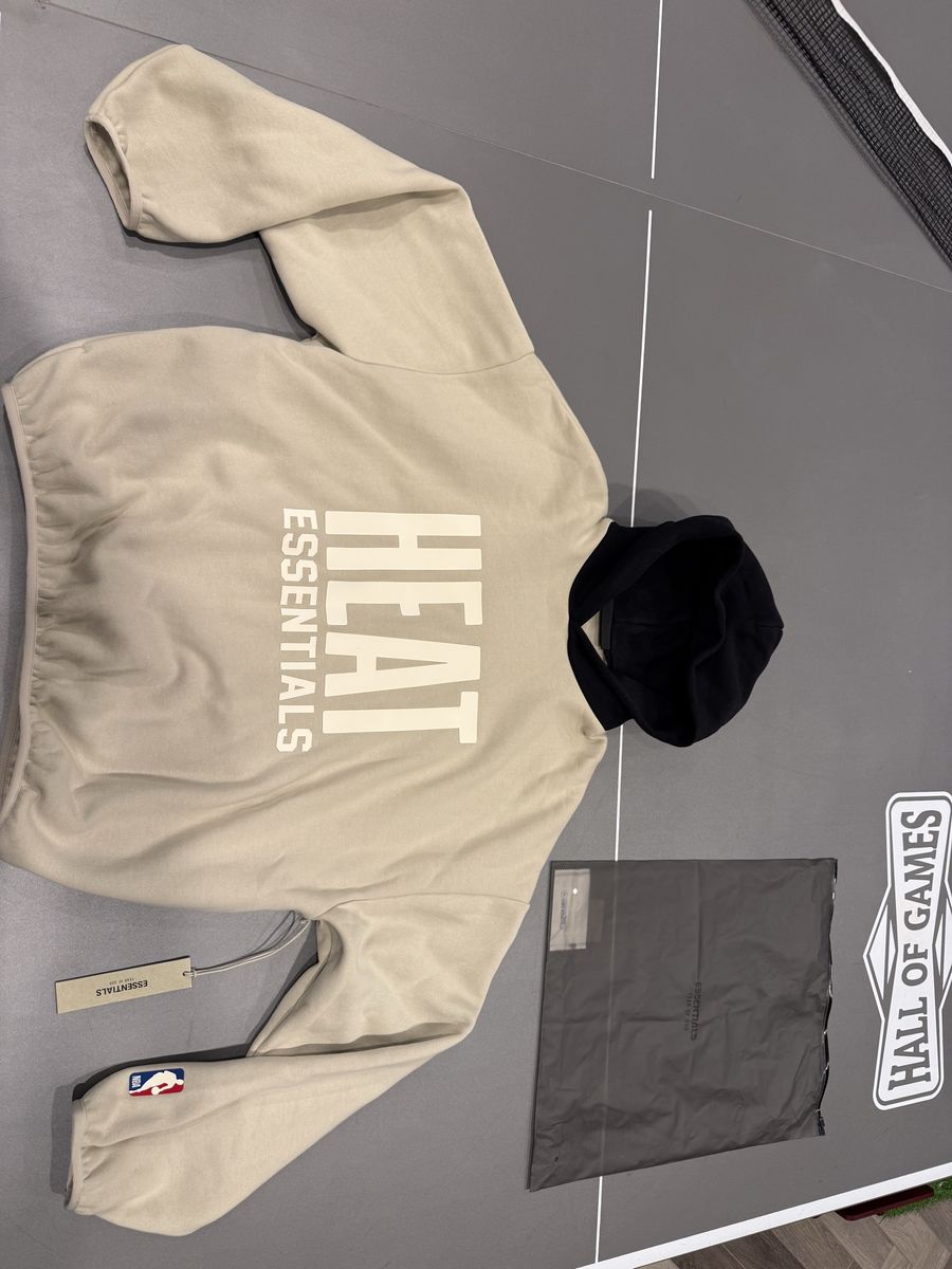Fear of God Essentials x NBA Miami Heat Hoodie Medium