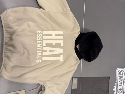 Fear of God Essentials x NBA Miami Heat Hoodie Medium