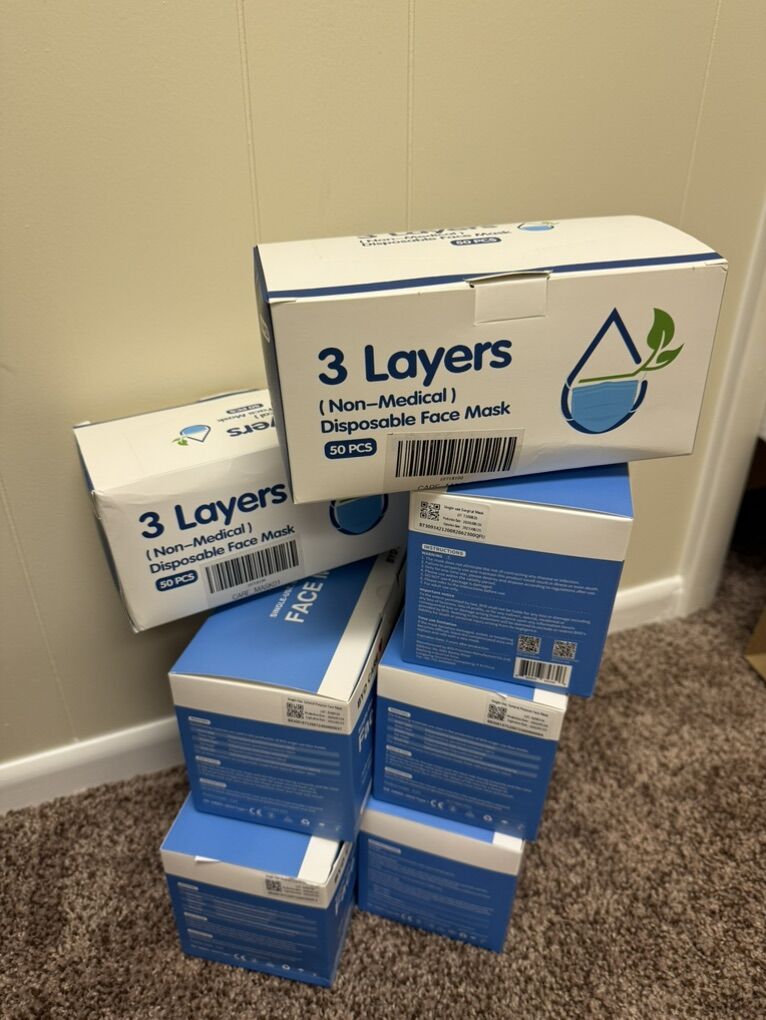 Disposibld Face Masks 350 pcs