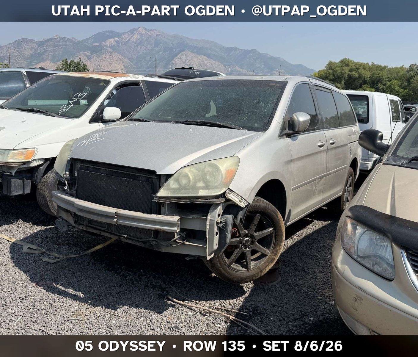 Just In! 2005 Honda Odyssey Parts - UTPAP Ogden
