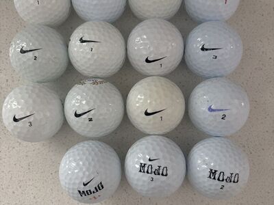 15 Used Nike Golf Balls
