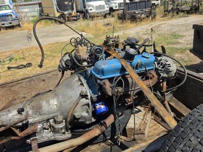 Mopar 360 engine and trans