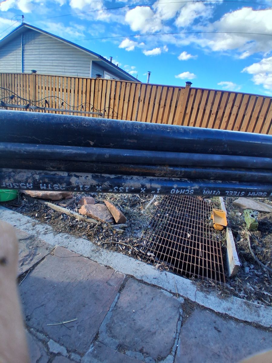 Sch40 steel gasline