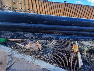 Sch40 steel gasline