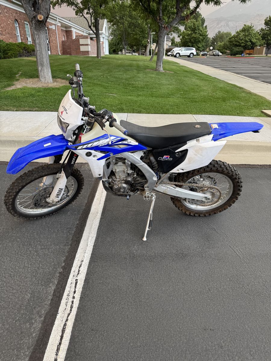 Yamaha 2015 WR450F Dirt Bike - Blue & White