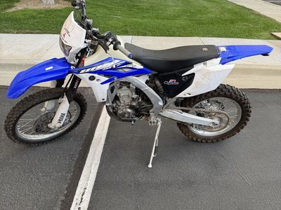 Yamaha 2015 WR450F Dirt Bike - Blue & White