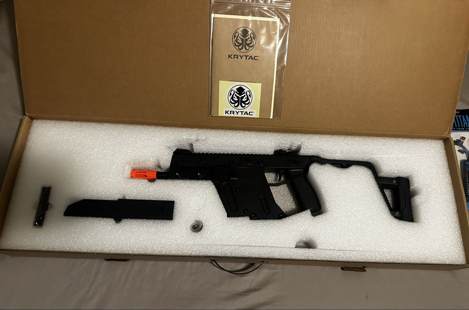 Krytac x KRISS Vector Airsoft AEG SMG Rifle
