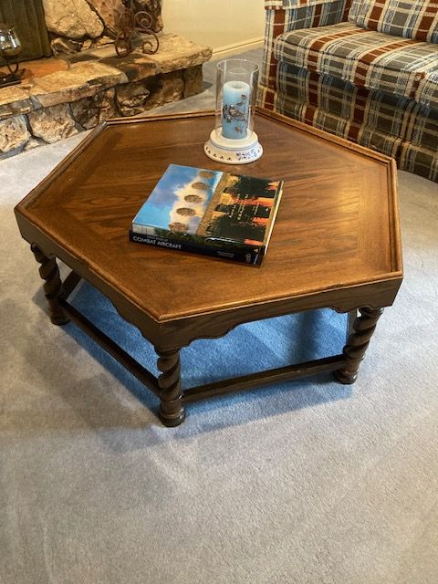 Ethan Allen Royal Charter Oak Coffee Table and End Tables