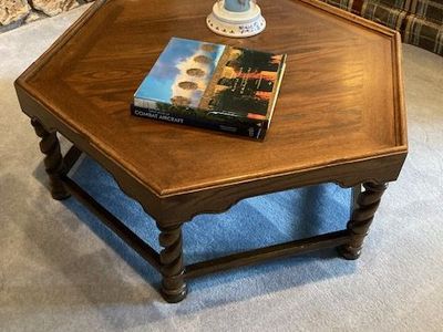 Ethan Allen Royal Charter Oak Coffee Table and End Tables