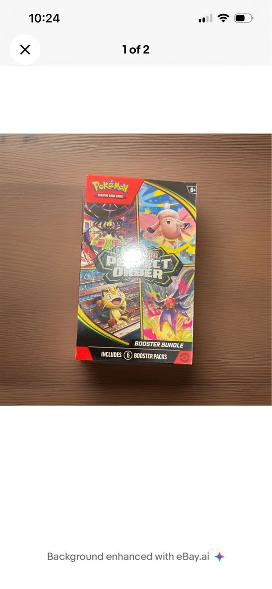 Pokemon TCG - Mega Evolution - Perfect Order Bundle 1 Box With 6 Sealed Packs