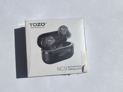 TOZO NC9 Active Noise Cancelling Wireless Earbuds with Charging Case