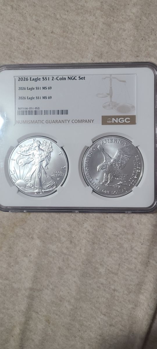 2026 graded exclusive two coin silver eagle