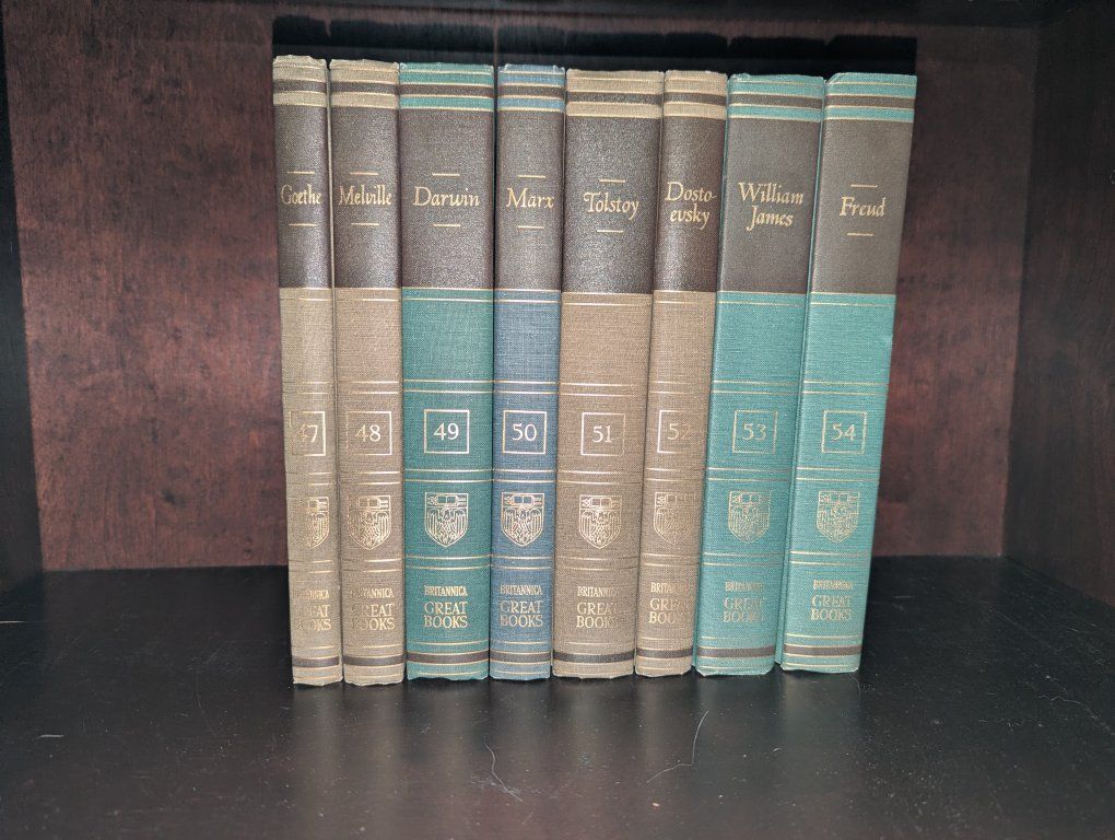 Britannica Great Books of the Western World, Volumes 5-16,19-54 Vintage Collection