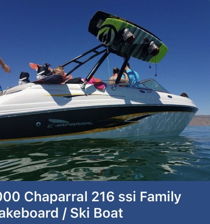 2000 chaparral 216 SSI