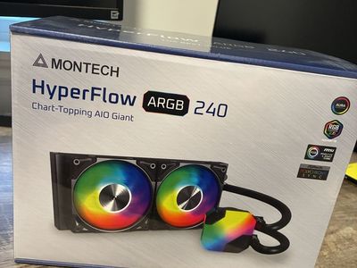 Montech HyperFlow ARGB 240mm AIO Liquid CPU Cooler