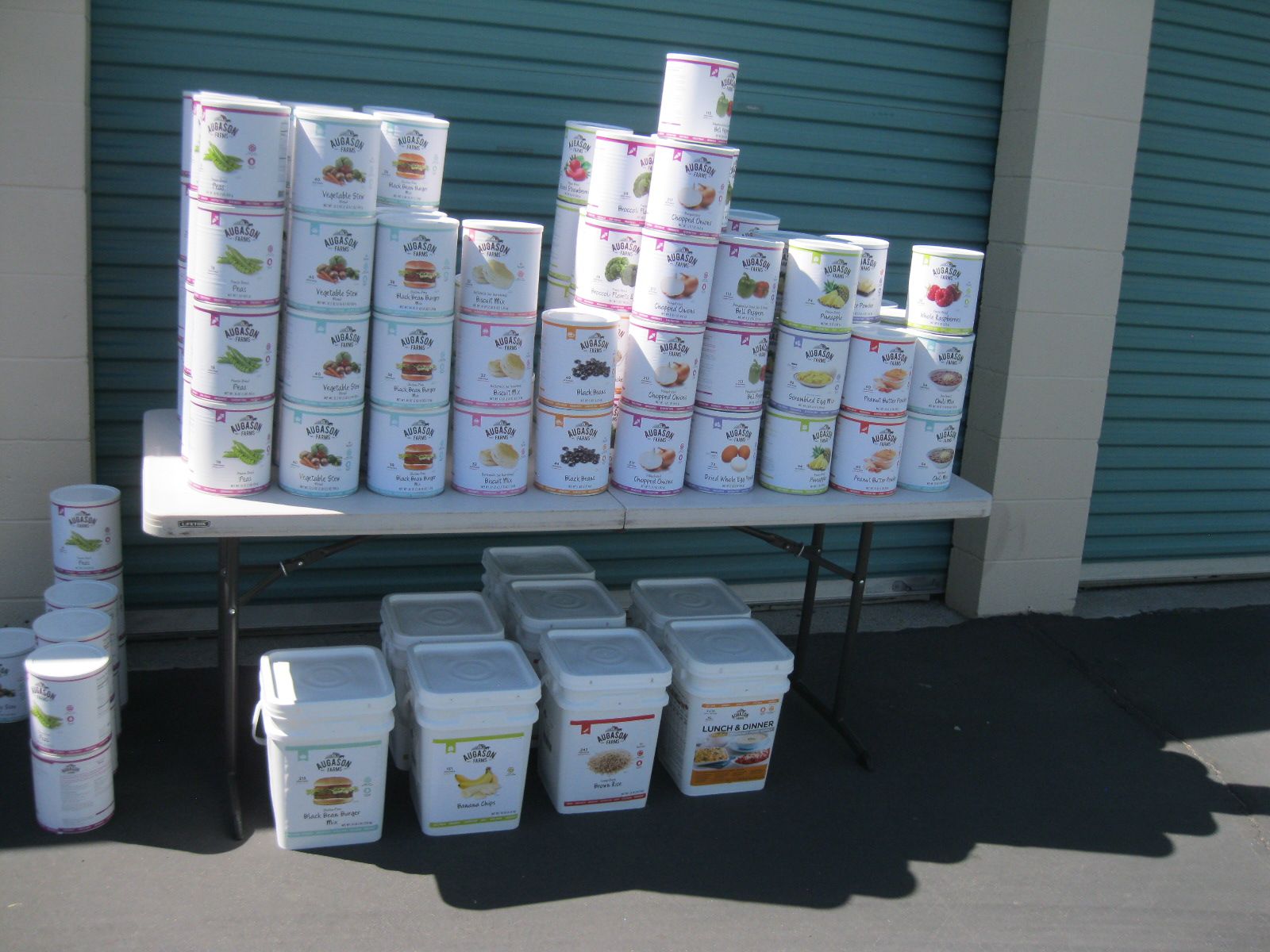 Augason Farms Freeze Dried Food Storage Non Expired