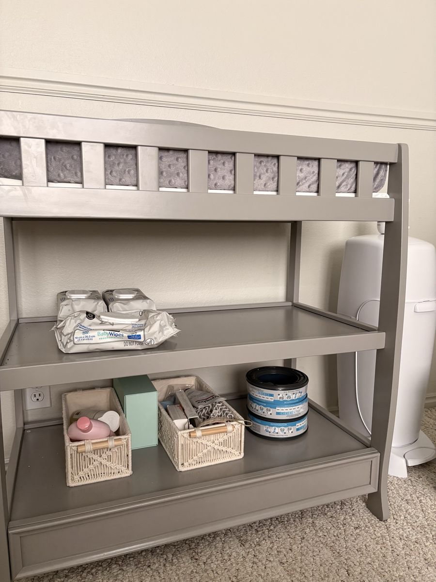 Delta diaper changing table